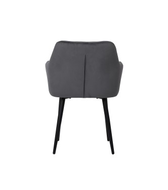 Fauteuil en Velours Capitonné au Style Contemporain