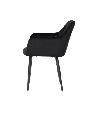 Fauteuil en Velours Capitonné au Style Contemporain